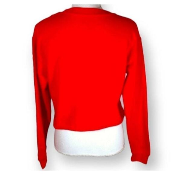 COCA-COLA RED CROP SWEATSHIRT SZ.M NWT. - Picture 2 of 5